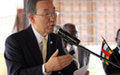 Déclaration à la presse du Secrétaire général de l'ONU, Ban Ki-moon. 